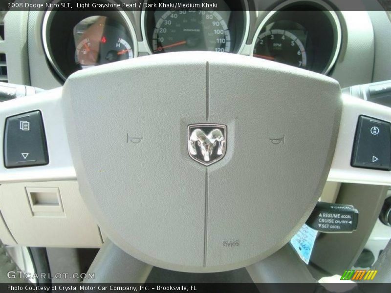 Light Graystone Pearl / Dark Khaki/Medium Khaki 2008 Dodge Nitro SLT