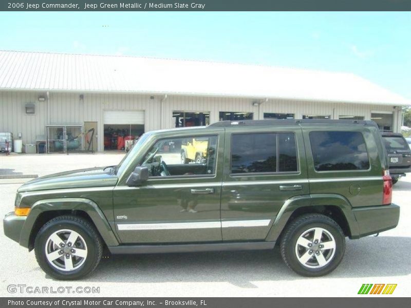 Jeep Green Metallic / Medium Slate Gray 2006 Jeep Commander