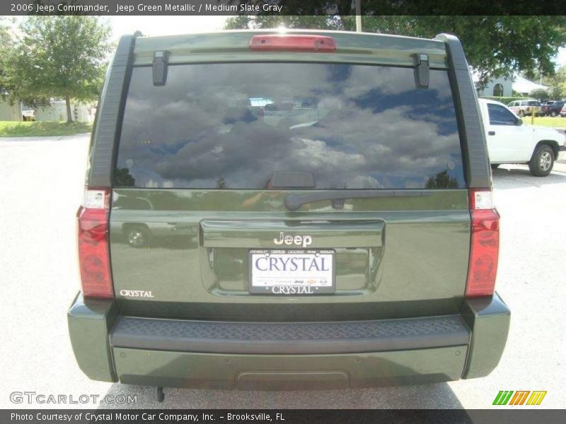 Jeep Green Metallic / Medium Slate Gray 2006 Jeep Commander