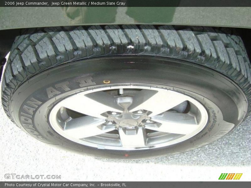 Jeep Green Metallic / Medium Slate Gray 2006 Jeep Commander