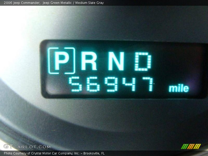 Jeep Green Metallic / Medium Slate Gray 2006 Jeep Commander