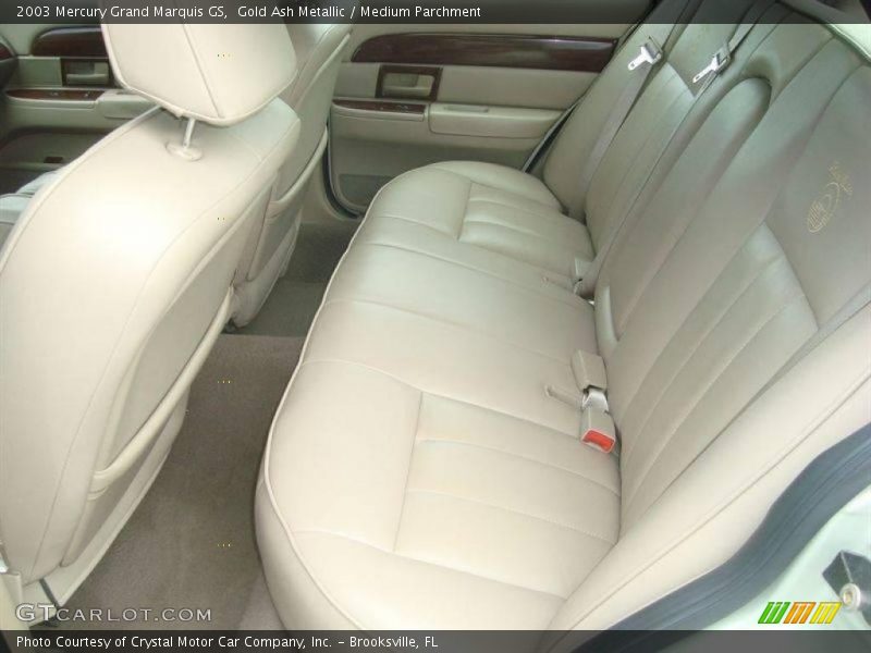 Gold Ash Metallic / Medium Parchment 2003 Mercury Grand Marquis GS