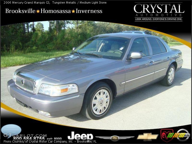 Tungsten Metallic / Medium Light Stone 2006 Mercury Grand Marquis GS