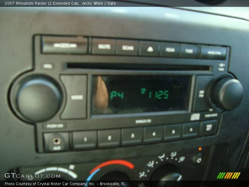 Arctic White / Slate 2007 Mitsubishi Raider LS Extended Cab