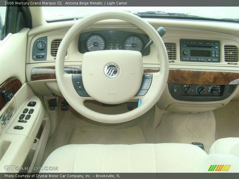 Arizona Beige Metallic / Light Camel 2006 Mercury Grand Marquis GS