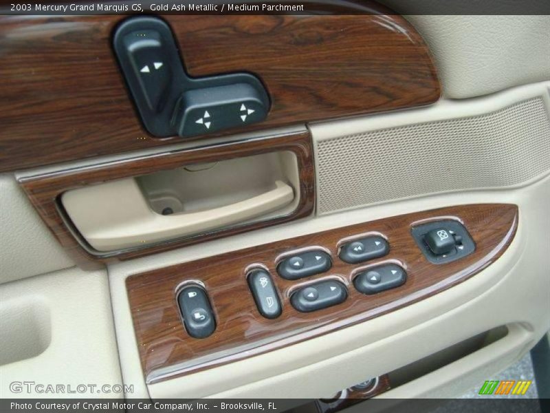 Gold Ash Metallic / Medium Parchment 2003 Mercury Grand Marquis GS