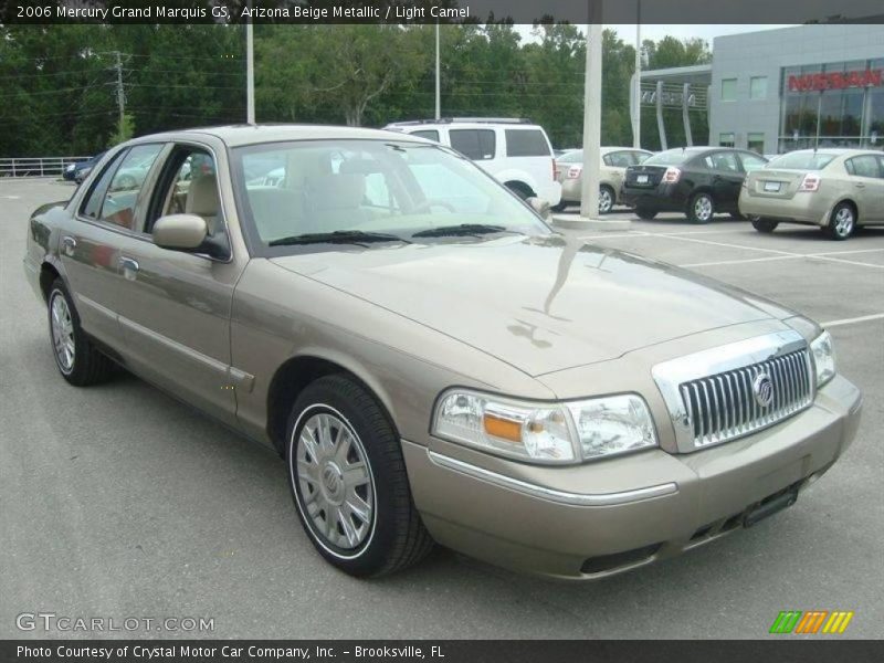 Arizona Beige Metallic / Light Camel 2006 Mercury Grand Marquis GS