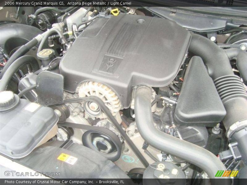 Arizona Beige Metallic / Light Camel 2006 Mercury Grand Marquis GS