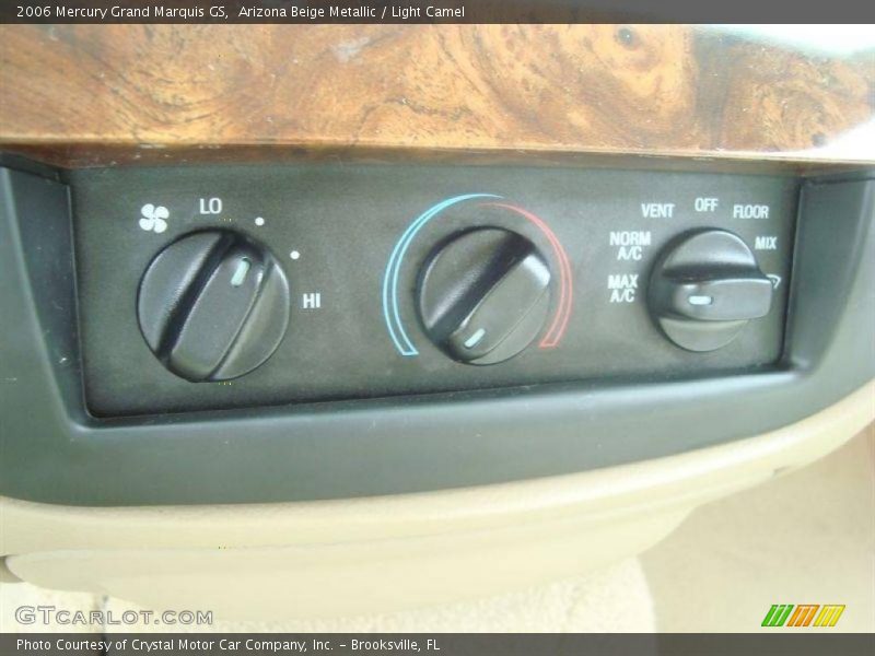 Arizona Beige Metallic / Light Camel 2006 Mercury Grand Marquis GS
