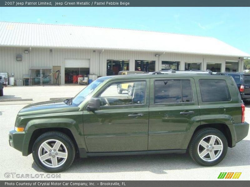 Jeep Green Metallic / Pastel Pebble Beige 2007 Jeep Patriot Limited
