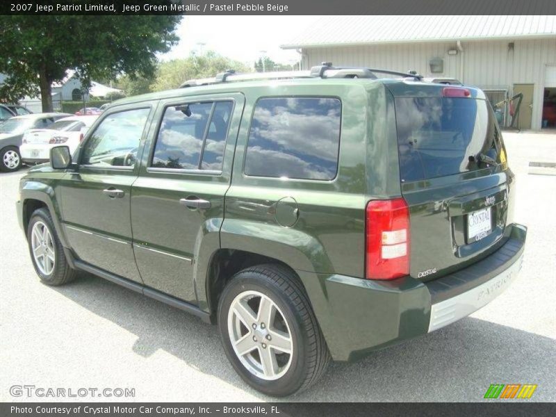 Jeep Green Metallic / Pastel Pebble Beige 2007 Jeep Patriot Limited