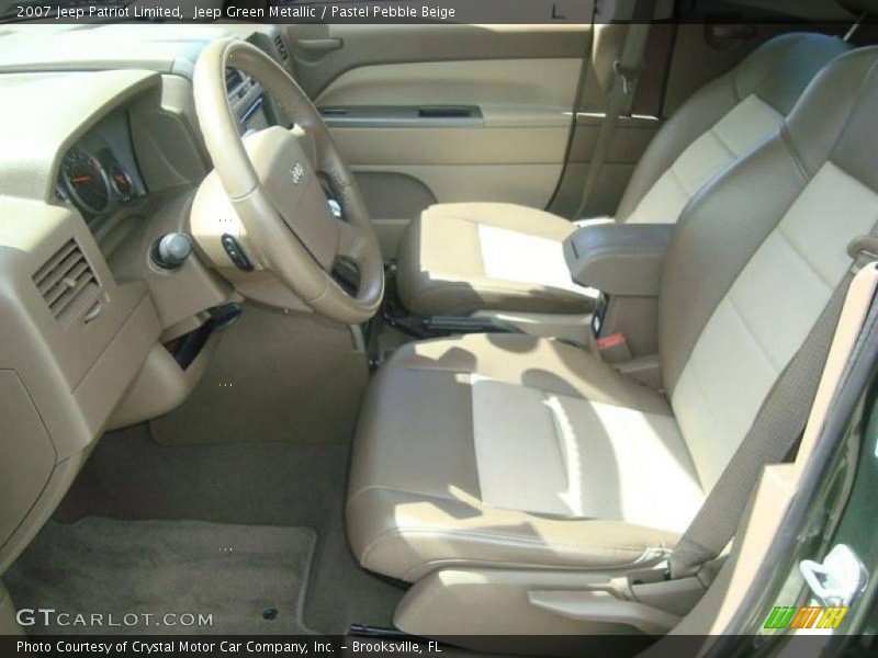 Jeep Green Metallic / Pastel Pebble Beige 2007 Jeep Patriot Limited