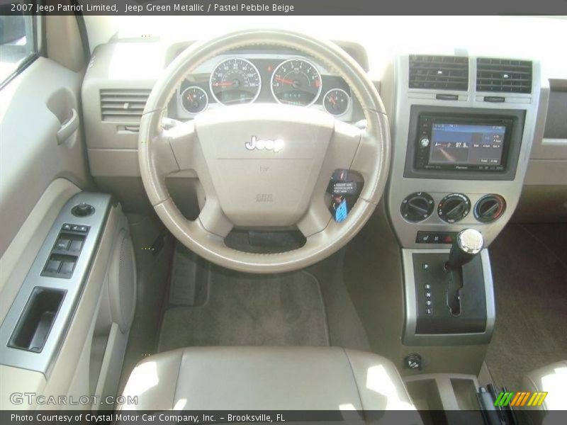 Jeep Green Metallic / Pastel Pebble Beige 2007 Jeep Patriot Limited
