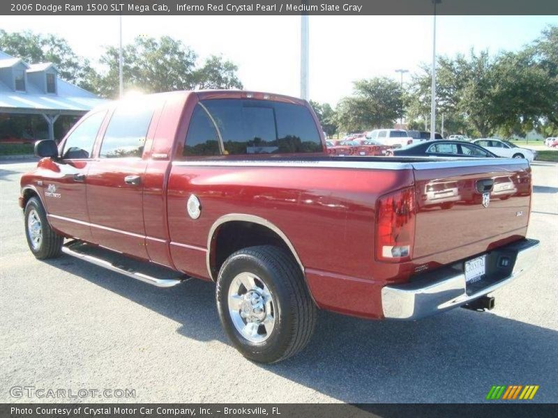 Inferno Red Crystal Pearl / Medium Slate Gray 2006 Dodge Ram 1500 SLT Mega Cab