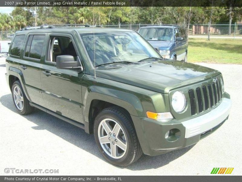 Jeep Green Metallic / Pastel Pebble Beige 2007 Jeep Patriot Limited