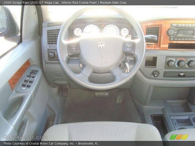 Inferno Red Crystal Pearl / Medium Slate Gray 2006 Dodge Ram 1500 SLT Mega Cab
