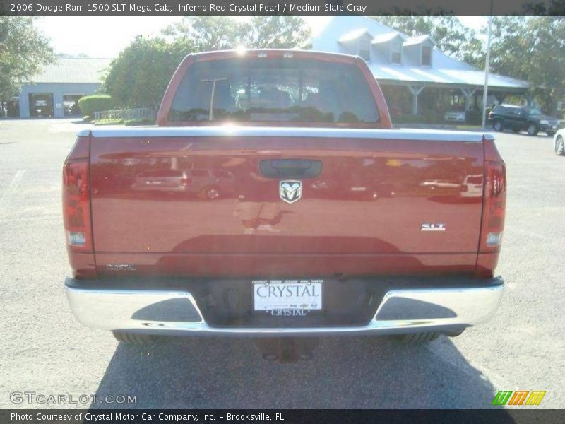 Inferno Red Crystal Pearl / Medium Slate Gray 2006 Dodge Ram 1500 SLT Mega Cab