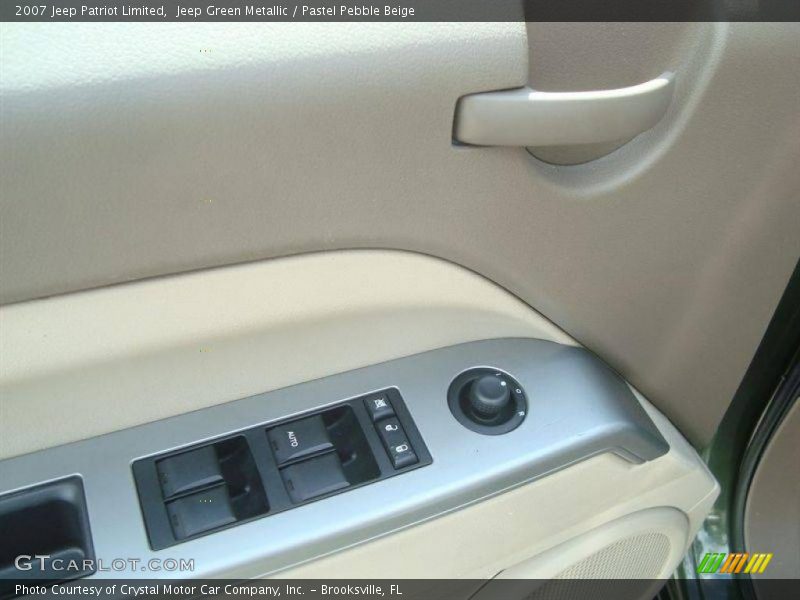 Jeep Green Metallic / Pastel Pebble Beige 2007 Jeep Patriot Limited