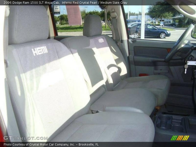 Inferno Red Crystal Pearl / Medium Slate Gray 2006 Dodge Ram 1500 SLT Mega Cab