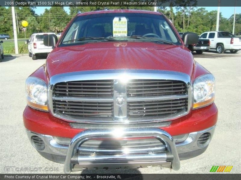 Inferno Red Crystal Pearl / Medium Slate Gray 2006 Dodge Ram 1500 SLT Mega Cab