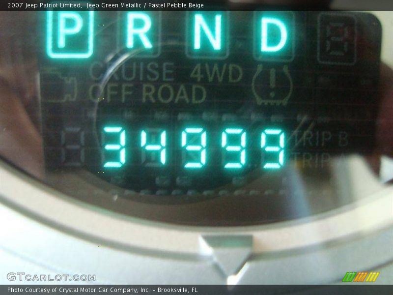 Jeep Green Metallic / Pastel Pebble Beige 2007 Jeep Patriot Limited