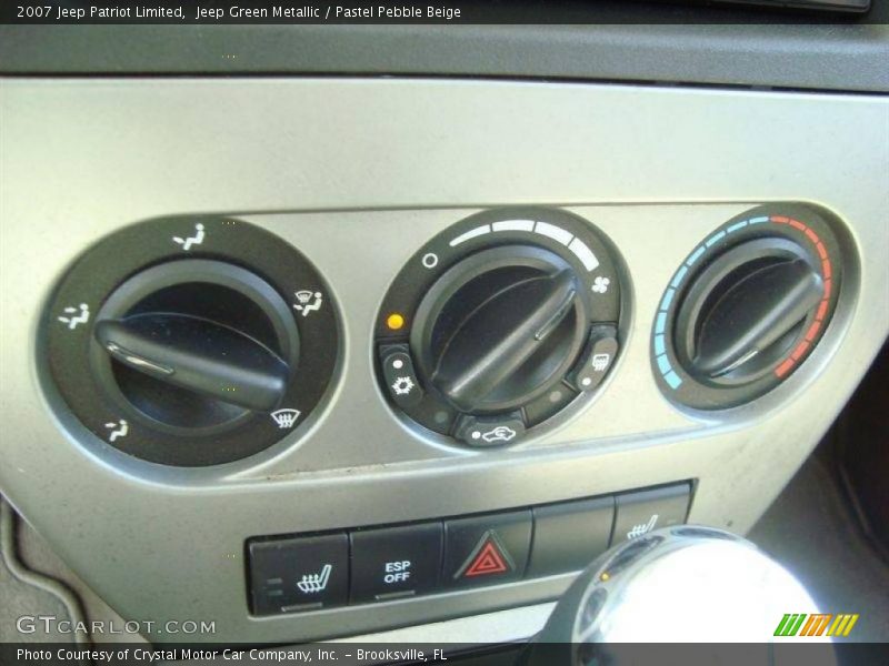 Jeep Green Metallic / Pastel Pebble Beige 2007 Jeep Patriot Limited