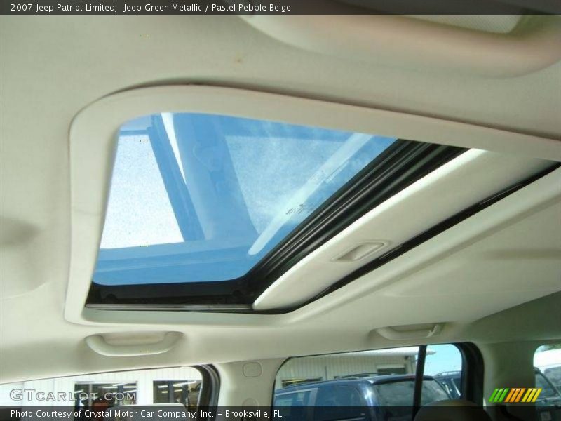 Jeep Green Metallic / Pastel Pebble Beige 2007 Jeep Patriot Limited