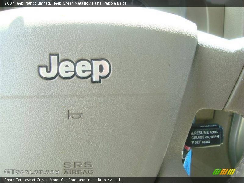 Jeep Green Metallic / Pastel Pebble Beige 2007 Jeep Patriot Limited