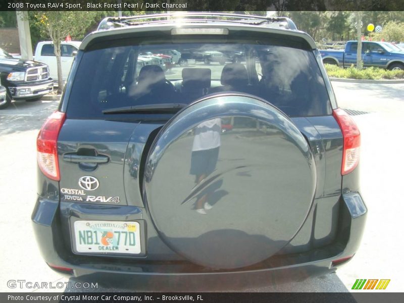 Black Forest Pearl / Dark Charcoal 2008 Toyota RAV4 Sport