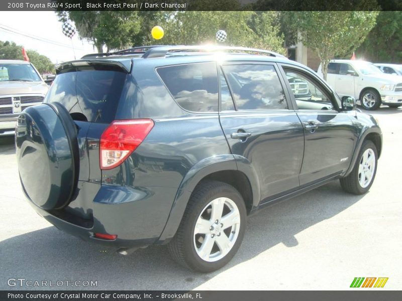 Black Forest Pearl / Dark Charcoal 2008 Toyota RAV4 Sport