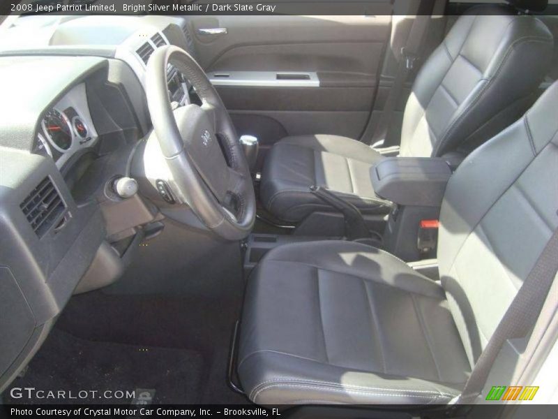 Bright Silver Metallic / Dark Slate Gray 2008 Jeep Patriot Limited