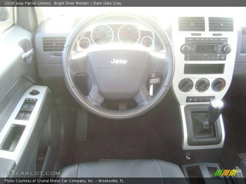 Bright Silver Metallic / Dark Slate Gray 2008 Jeep Patriot Limited