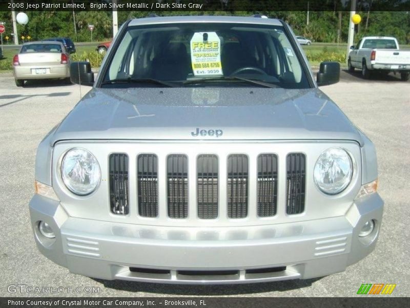 Bright Silver Metallic / Dark Slate Gray 2008 Jeep Patriot Limited