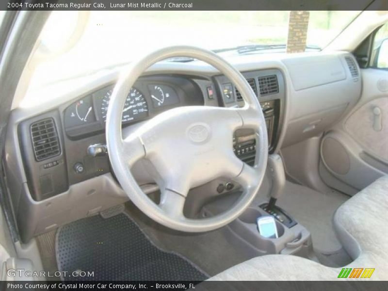Lunar Mist Metallic / Charcoal 2004 Toyota Tacoma Regular Cab