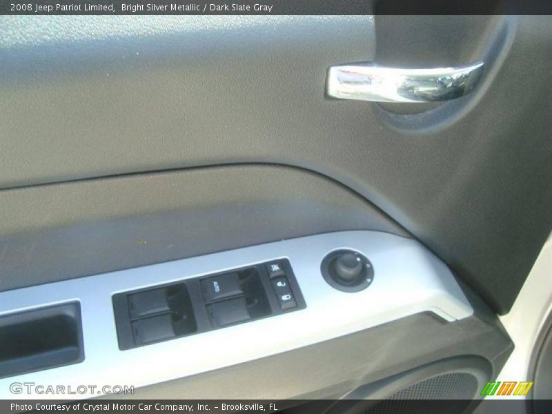 Bright Silver Metallic / Dark Slate Gray 2008 Jeep Patriot Limited