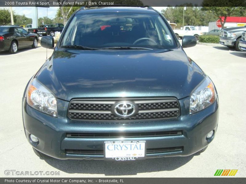 Black Forest Pearl / Dark Charcoal 2008 Toyota RAV4 Sport