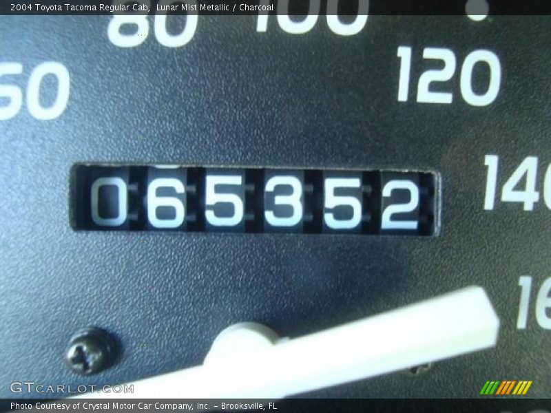 Lunar Mist Metallic / Charcoal 2004 Toyota Tacoma Regular Cab