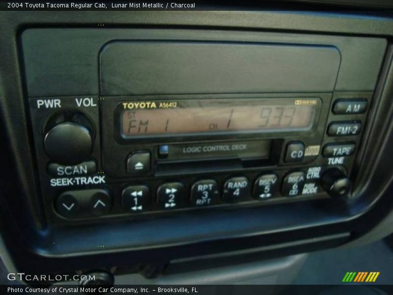 Lunar Mist Metallic / Charcoal 2004 Toyota Tacoma Regular Cab