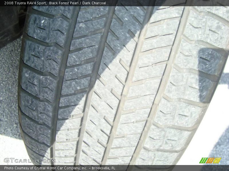 Black Forest Pearl / Dark Charcoal 2008 Toyota RAV4 Sport