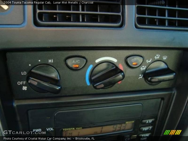 Lunar Mist Metallic / Charcoal 2004 Toyota Tacoma Regular Cab