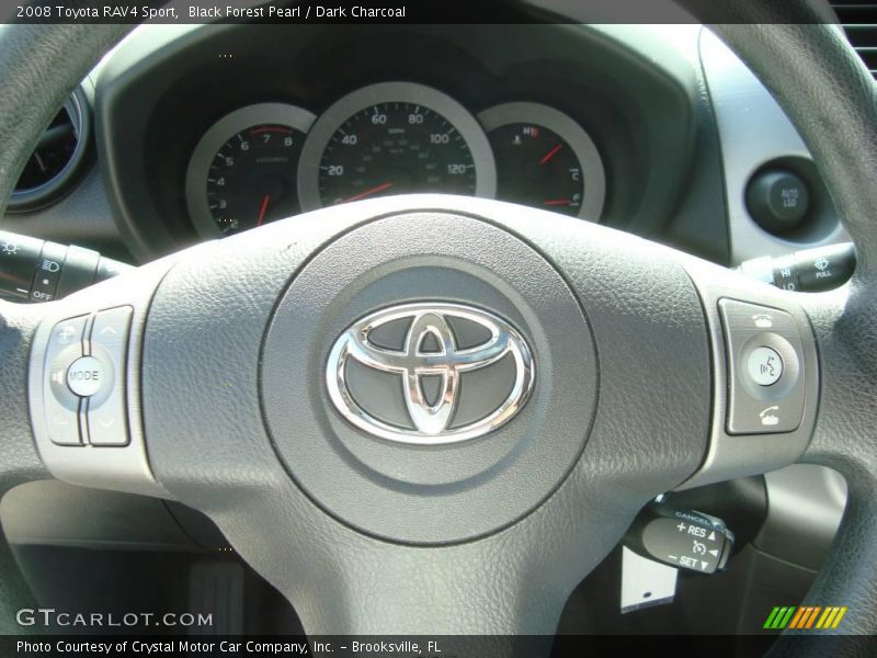 Black Forest Pearl / Dark Charcoal 2008 Toyota RAV4 Sport