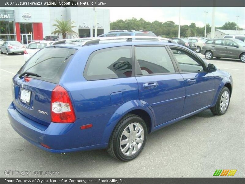 Cobalt Blue Metallic / Grey 2007 Suzuki Forenza Wagon