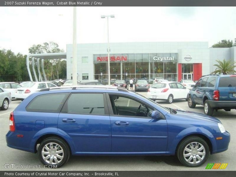 Cobalt Blue Metallic / Grey 2007 Suzuki Forenza Wagon