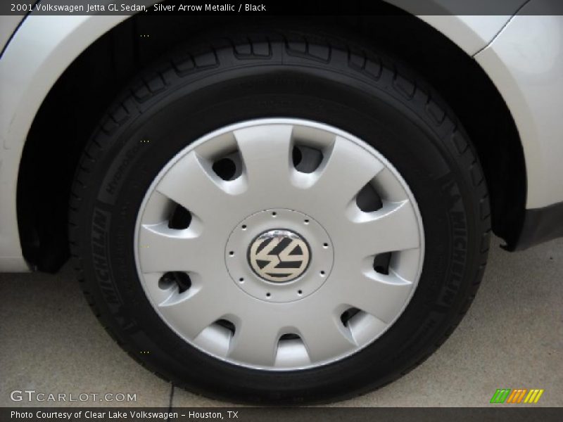 Silver Arrow Metallic / Black 2001 Volkswagen Jetta GL Sedan