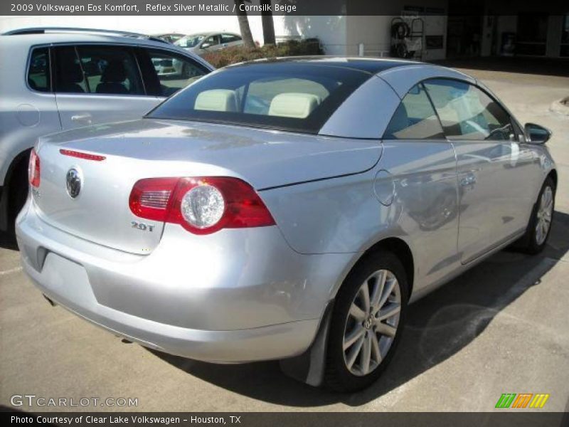 Reflex Silver Metallic / Cornsilk Beige 2009 Volkswagen Eos Komfort