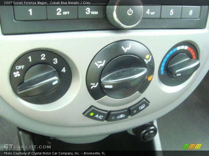 Cobalt Blue Metallic / Grey 2007 Suzuki Forenza Wagon