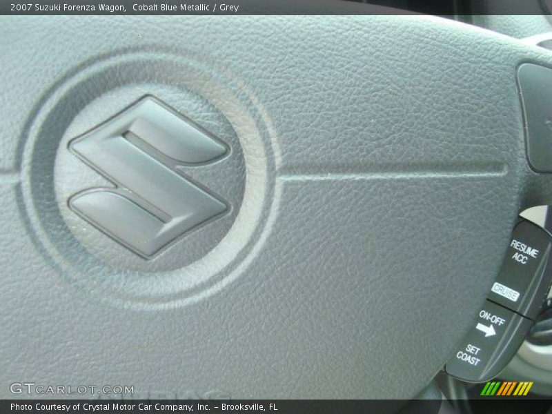 Cobalt Blue Metallic / Grey 2007 Suzuki Forenza Wagon