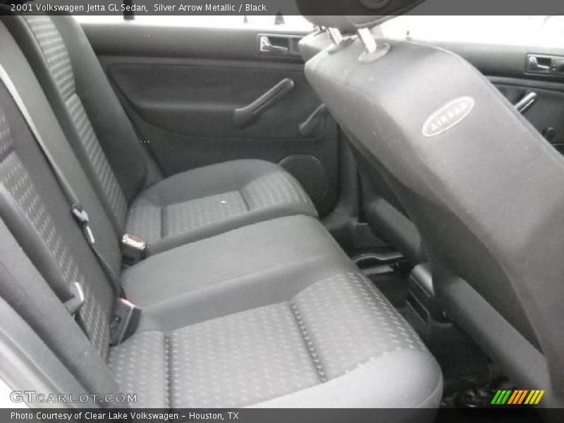 Silver Arrow Metallic / Black 2001 Volkswagen Jetta GL Sedan