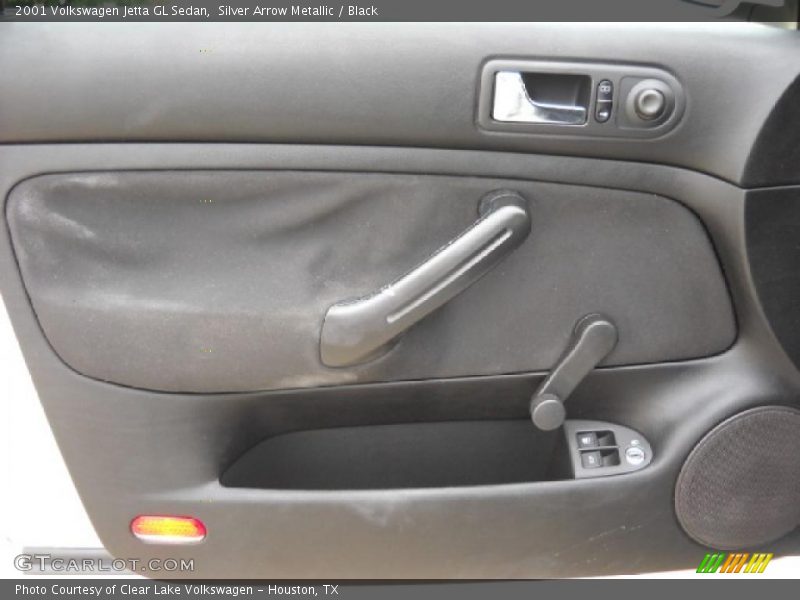 Silver Arrow Metallic / Black 2001 Volkswagen Jetta GL Sedan