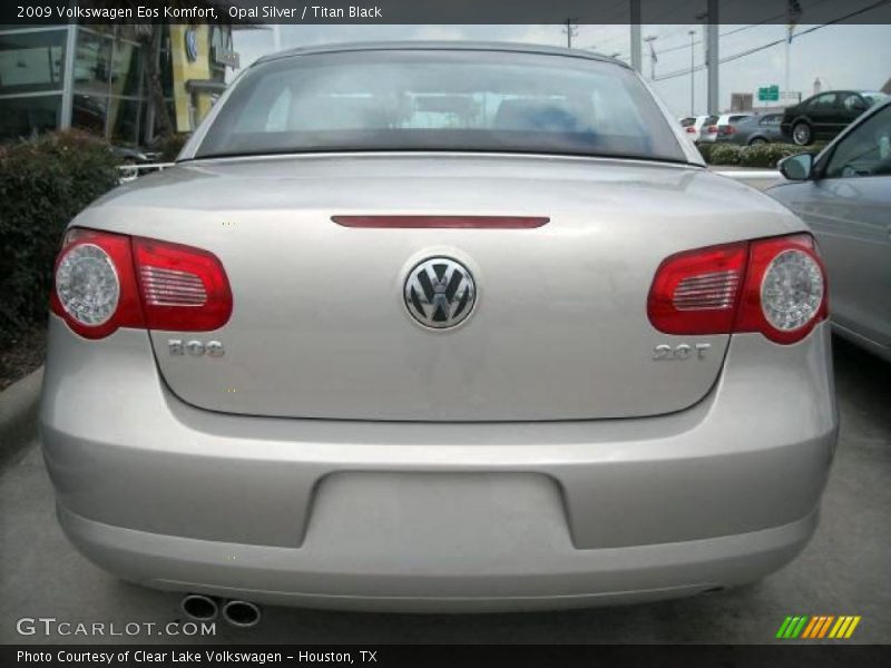 Opal Silver / Titan Black 2009 Volkswagen Eos Komfort